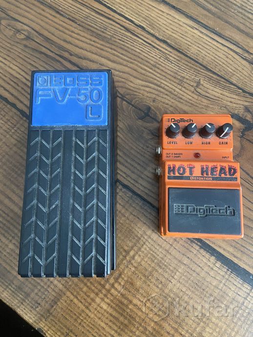 ГИТАРНАЯ ПЕДАЛЬ BOSS FV-50L,Digitech Hot head
