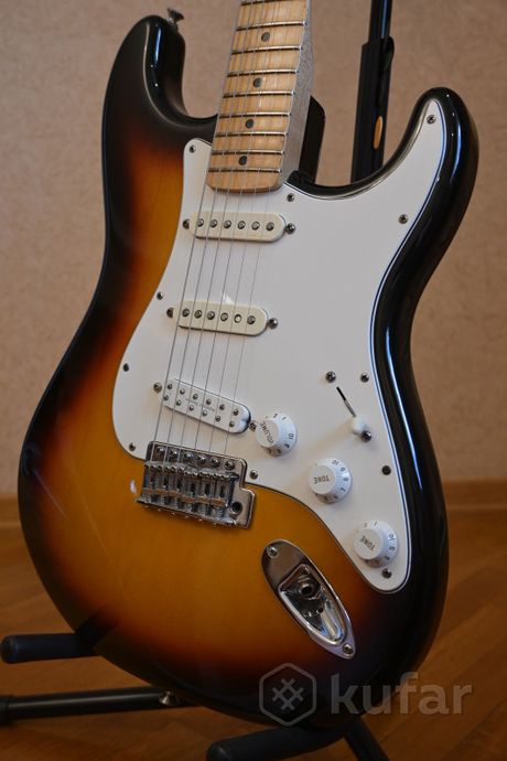 Fender Stratocaster MIM Brown Sunburst — фото 3
