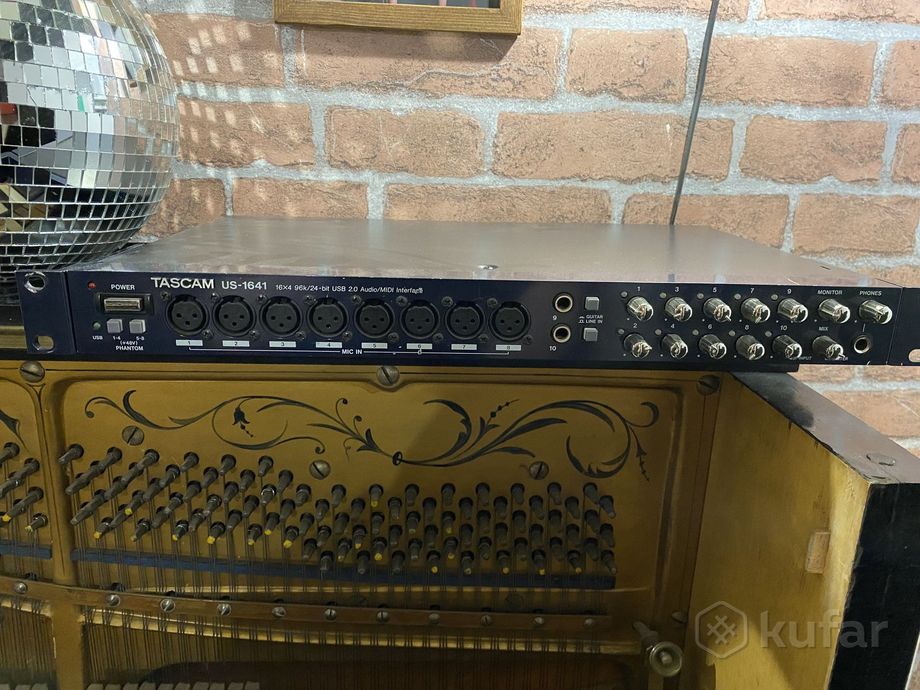 Звуковая карта Tascam US-1641   — фото 4