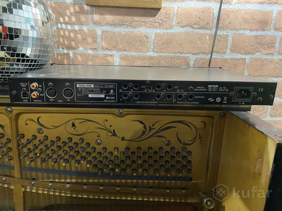 Звуковая карта Tascam US-1641   — фото 5