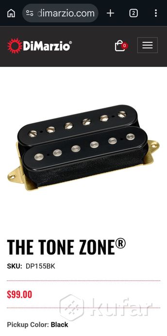 DiMarzio pickups Tone Zone и John Petrucci — фото 4