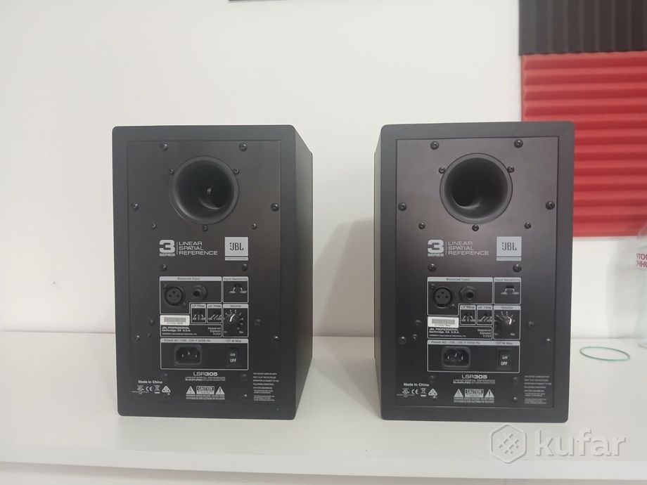 Двухполосные активные мониторы JBL LSR305  — фото 3
