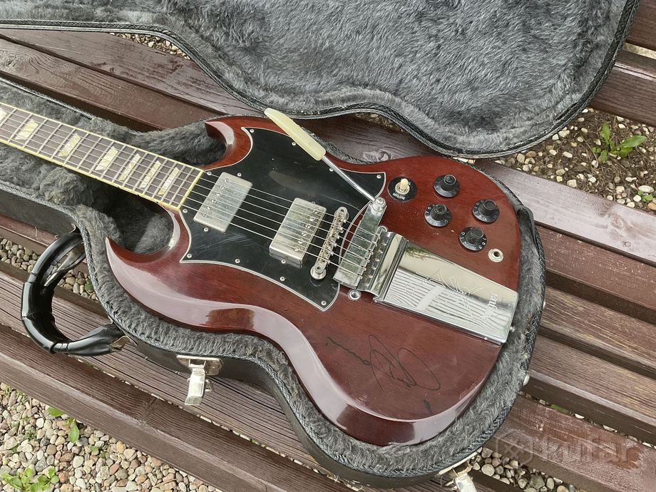 Gibson Angus Young signature SG CR 2005 — фото 2