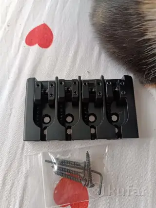 Бридж HIPSHOT 4 String A Style Bass Bridge 718