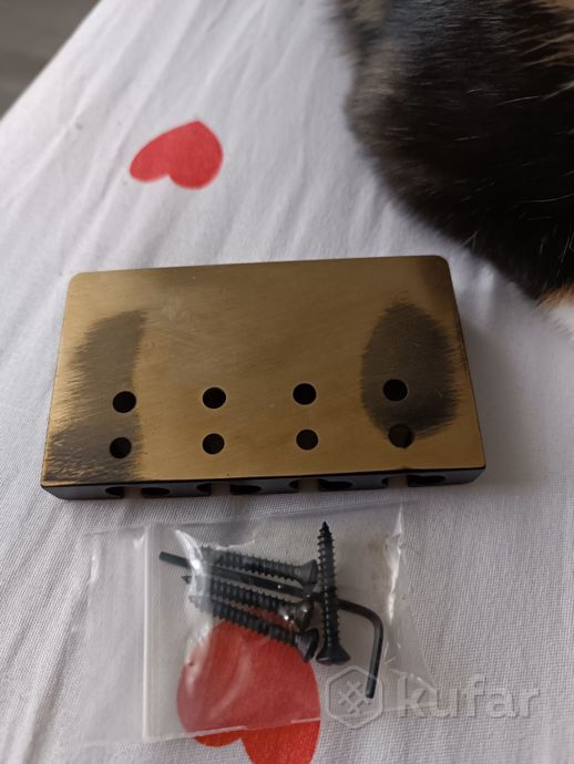 Бридж HIPSHOT 4 String A Style Bass Bridge 718 — фото 2