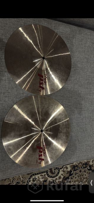Тарелки paiste PST 7 crash hi hat — фото 2