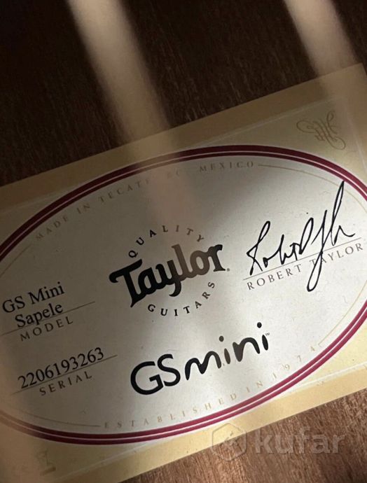 Гитара акустическая Taylor GS MINI SAPELE — фото 9