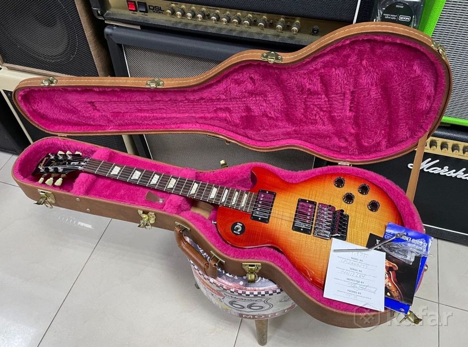 Редчайший Gibson LP Shred с FlоydRose. 2014г. USA — фото 2