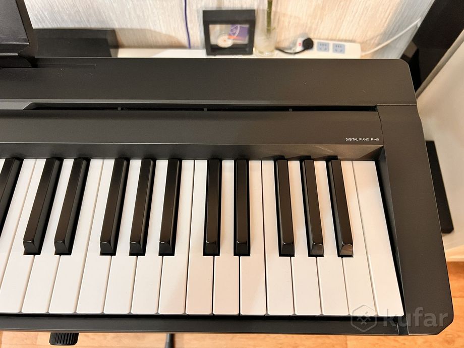 Цифровое пианино Yamaha P 45 B состояние новое — фото 9
