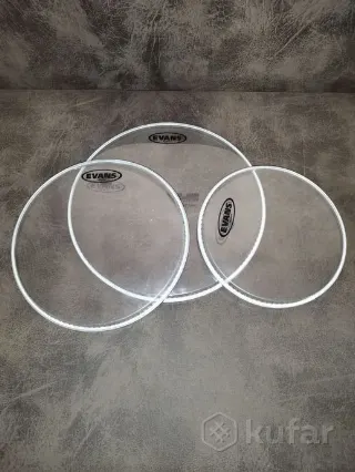 Пластики Evans 12'',14'',Remo 12'',13'',16''