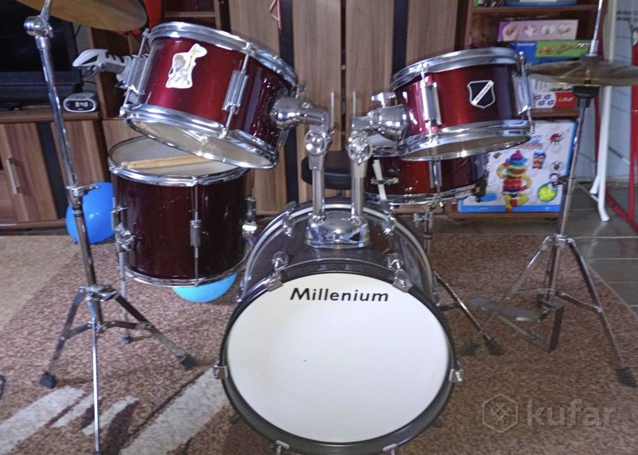 Millenium Focus Junior Drum Set Red — фото 1