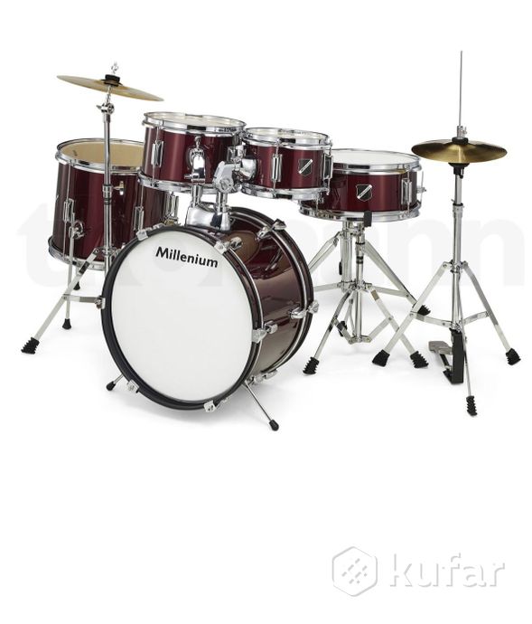 Millenium Focus Junior Drum Set Red — фото 4