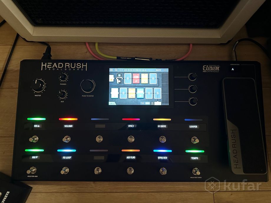 Гитарный процессор HeadRush Pedalboard + чехол — фото 2