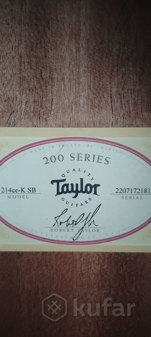 Гитара Taylor 214ce-K SB — фото 3
