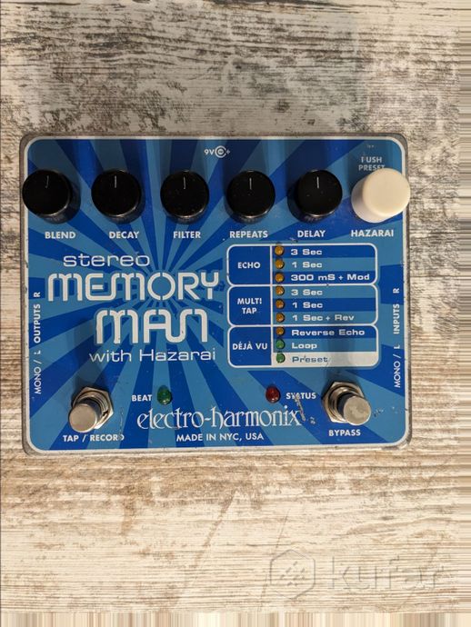 Дилей EHX Memory Man with Hazarai