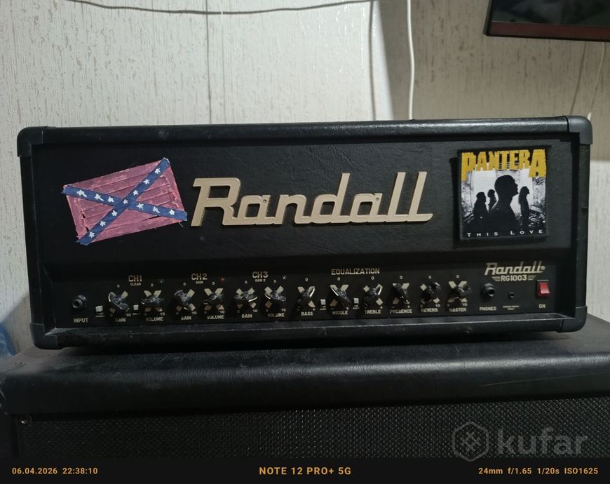 Гитарный усилитель randall rg1003