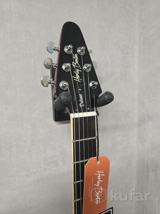 Электрогитара Harley Benton BM-75 Trans Red Custom — фото 3
