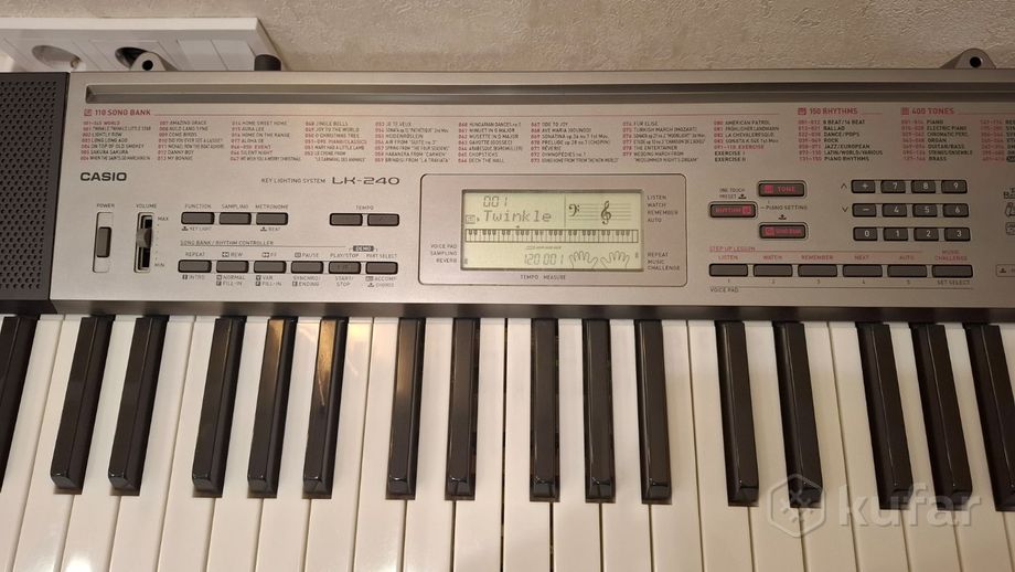 Синтезатор CASIO LK-240 — фото 2