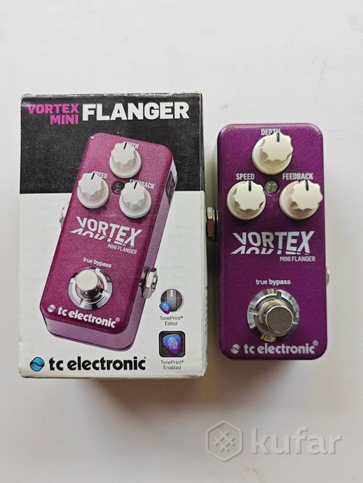 Педаль флэнжер TC Electronic Vortex Flanger mini — фото 4