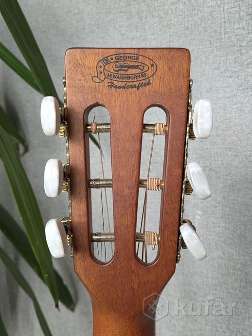 Акустическая гитара Washburn WP11SNS Parlor — фото 4
