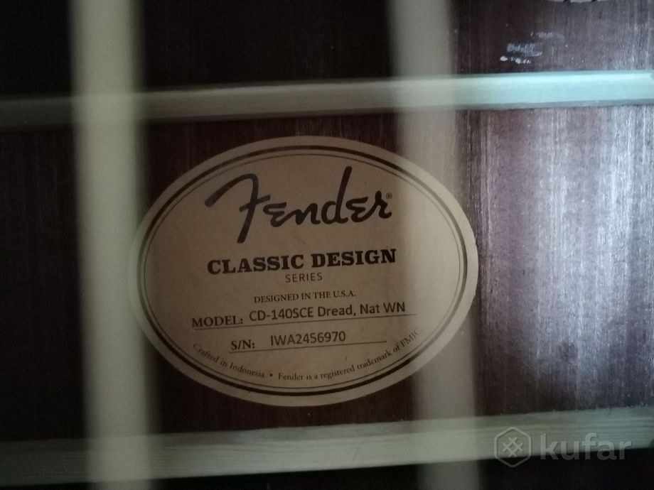 Fender CD-140SCE — фото 2
