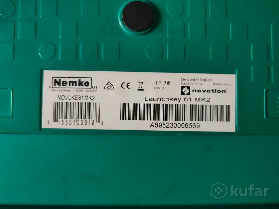 MIDI-клавиатура Novation Launchkey 61 MK2 — фото 2