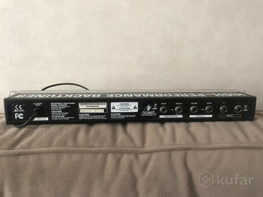 микшерный пульт Behringer EURORACK PRO RX1202FX — фото 3