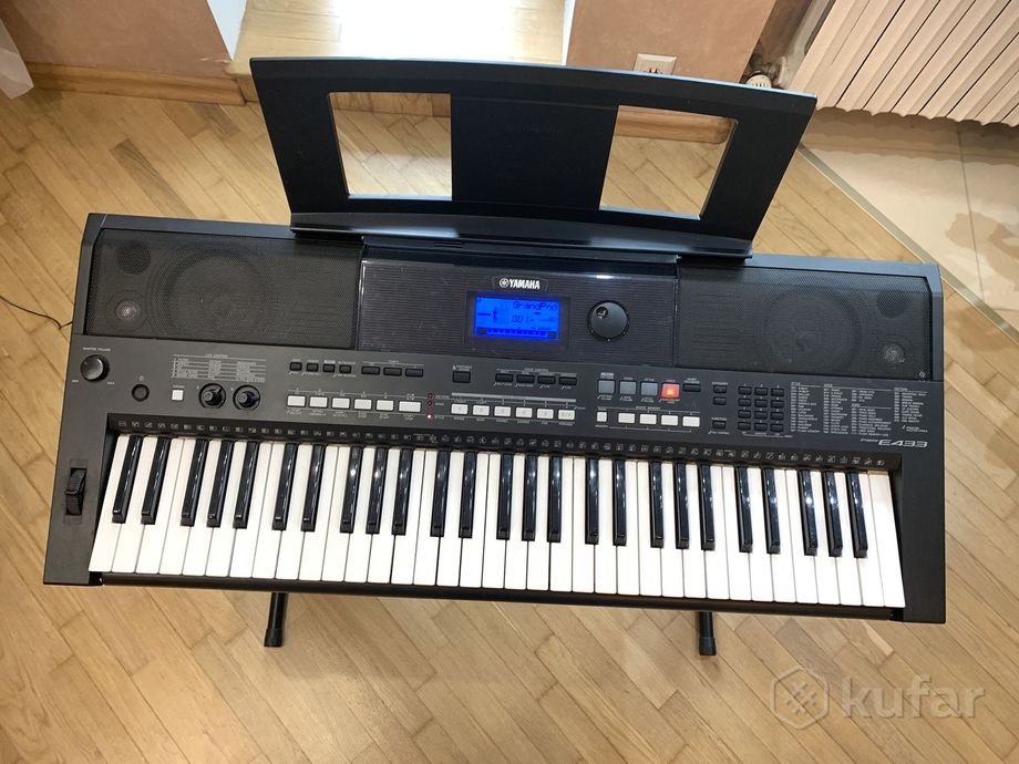 Yamaha PSR-E433, стойка — фото 2
