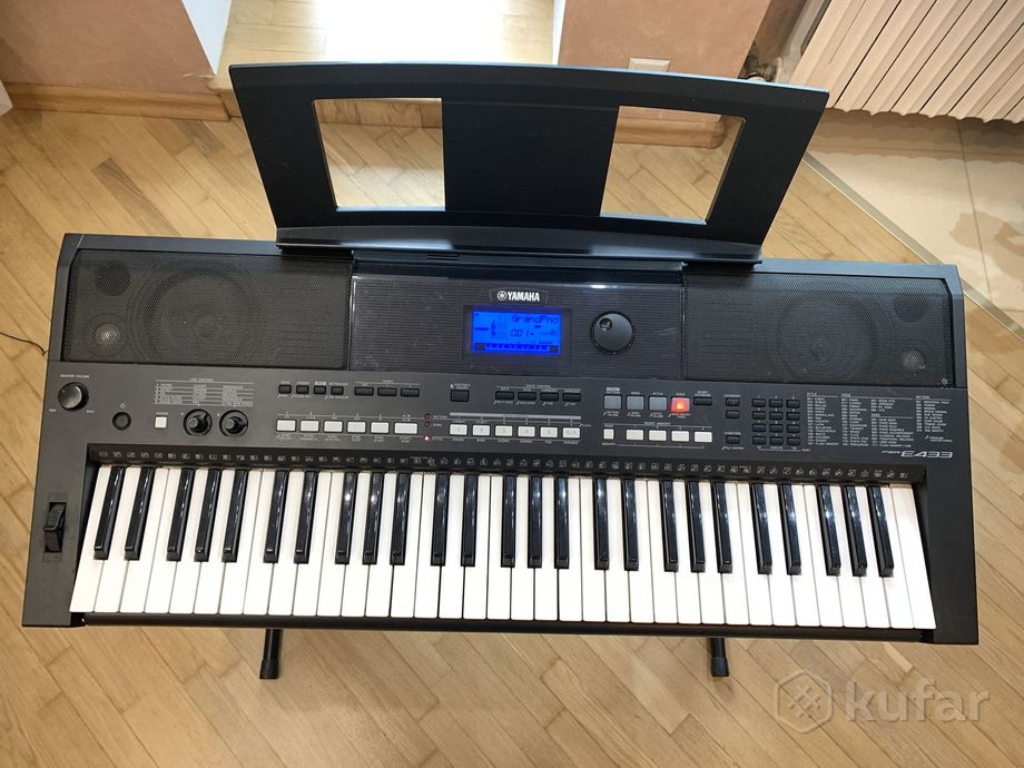 Yamaha PSR-E433, стойка — фото 3