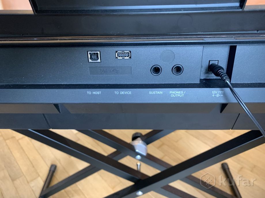 Yamaha PSR-E433, стойка — фото 8