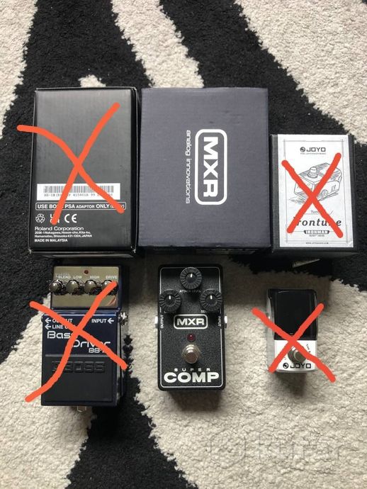 Педаль mxr super comp