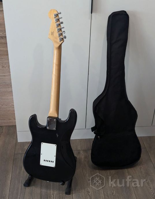 Электрогитара Fender Squier + чехол гитара — фото 5