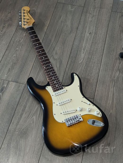 Электрогитара Fender Squier + чехол гитара — фото 6