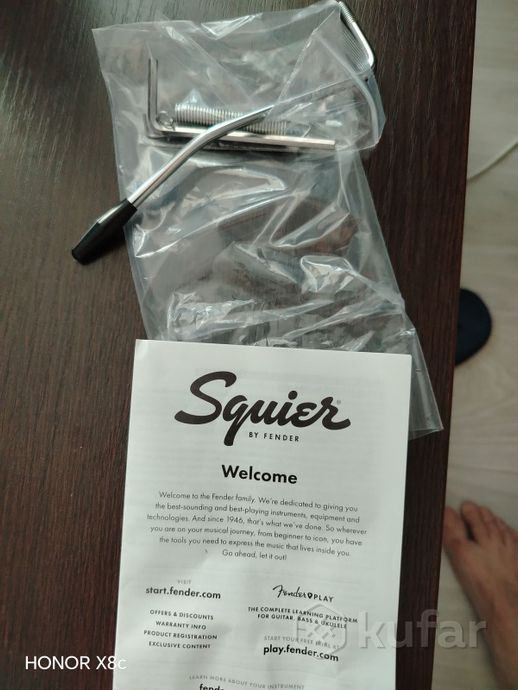 Электрогитара fender squier sonic stratocaster bla — фото 2