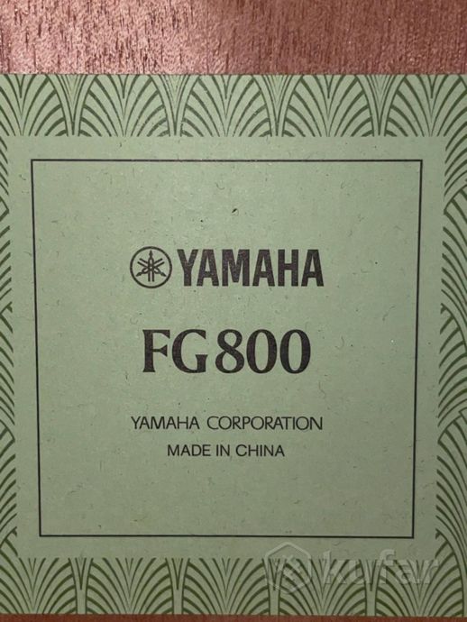 Yamaha FG800 — фото 6