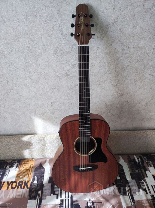 Гитара Harley Benton gs-travel-E Mahogany — фото 1