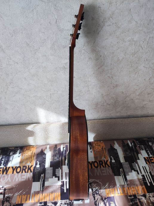 Гитара Harley Benton gs-travel-E Mahogany — фото 4