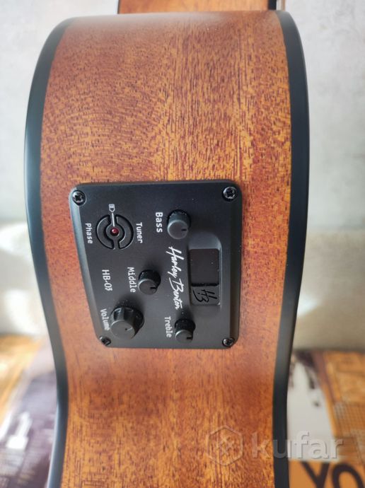 Гитара Harley Benton gs-travel-E Mahogany — фото 5