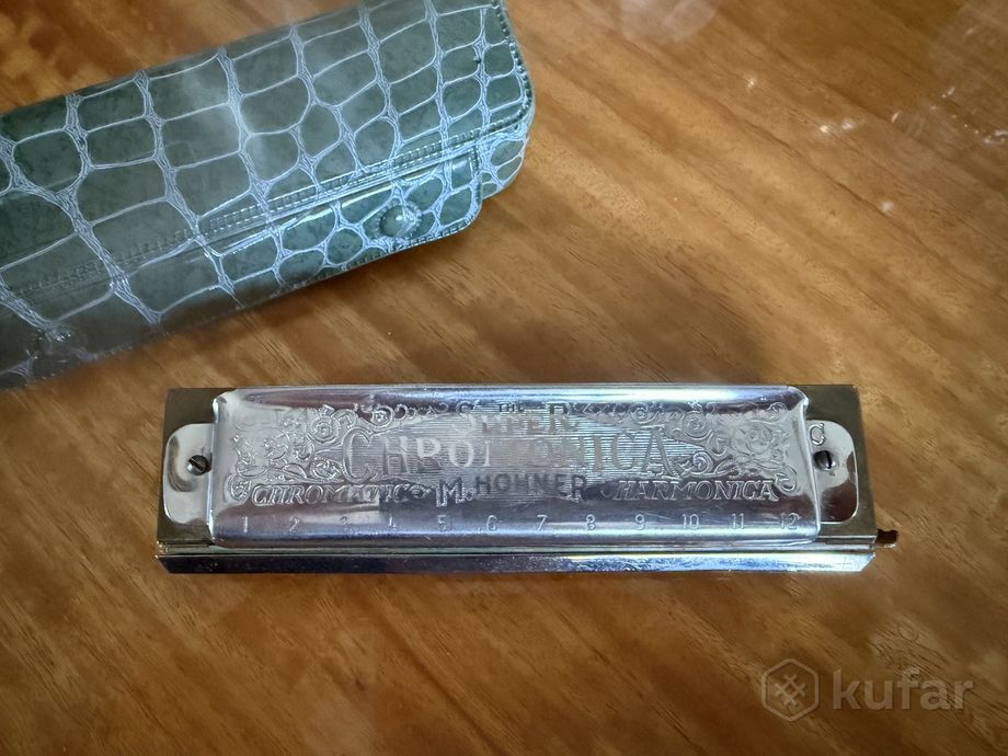 Винтажная хроматическая гармошка M. Hohner Германи — фото 2