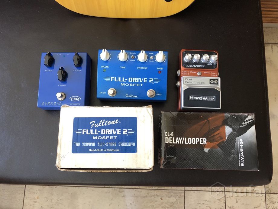 FULLTONE, Т-REX, DigiTech HardWire, Line 6 M9 — фото 1