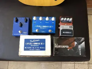 FULLTONE, Т-REX, DigiTech HardWire, Line 6 M9