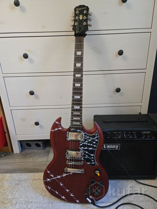 Электрогитара Epiphone SG G-400 гитара — фото 1