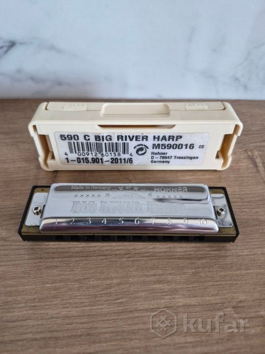 Губная гармошка Hohner Big River Harp C — фото 2