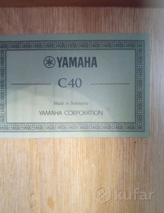 гитара Yamaha c40 — фото 5