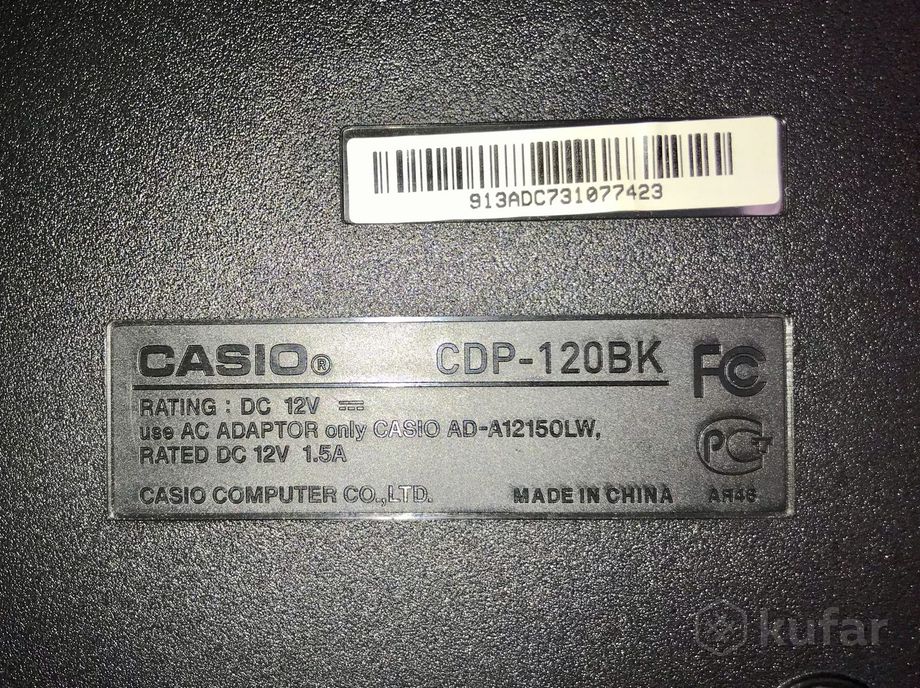 Цифровое пианино Casio CDP-120BK — фото 3