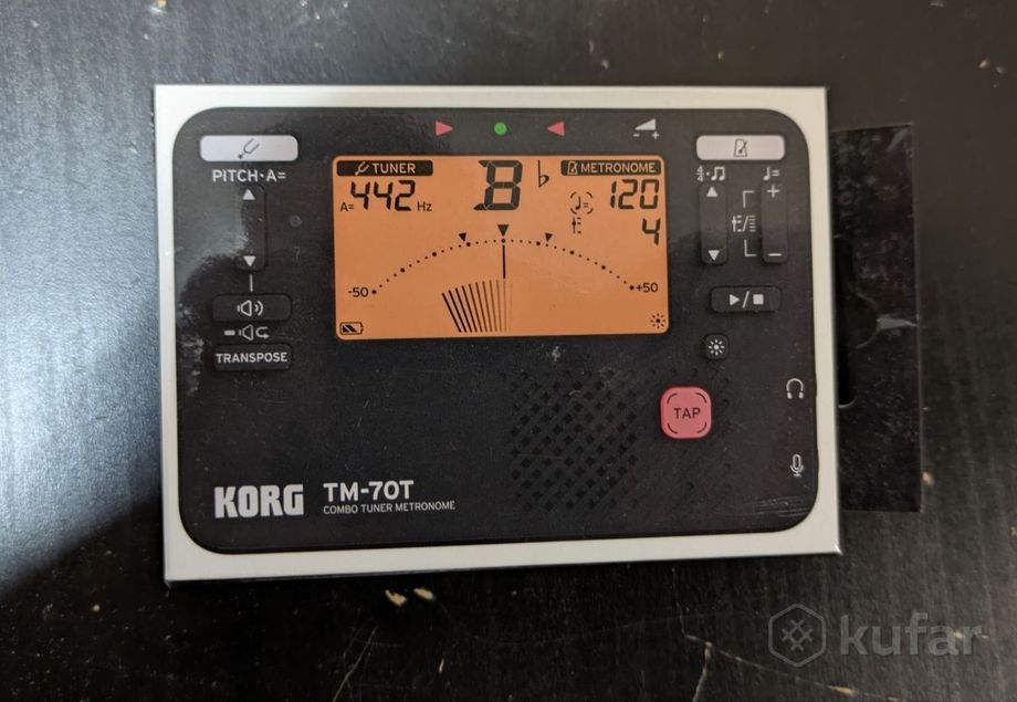 метроном Korg TM-70T с режимами вывода звука — фото 1