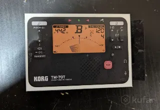 метроном Korg TM-70T с режимами вывода звука