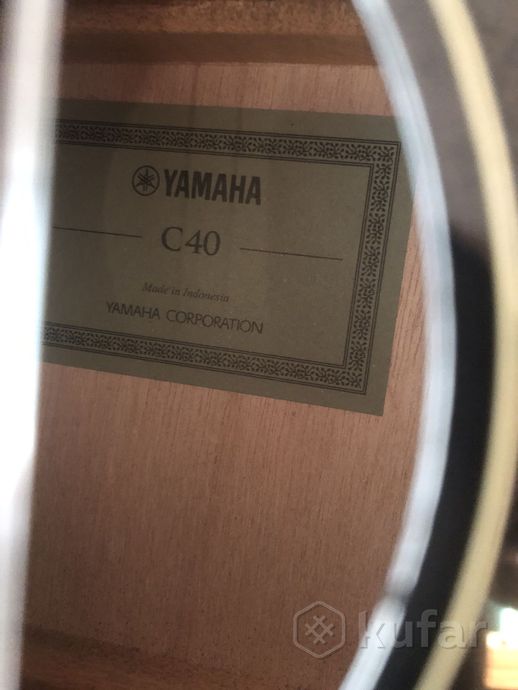 Гитара классическая YAMAHA C40 — фото 5