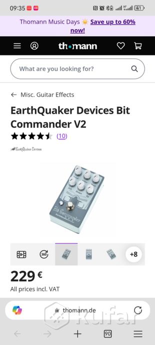 octave synth fuzz Bit Commander — фото 7