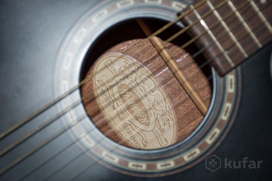 Электроакустическая гитара Washburn WD7SCEBM — фото 2